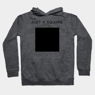 Just a Square (Black) Hoodie